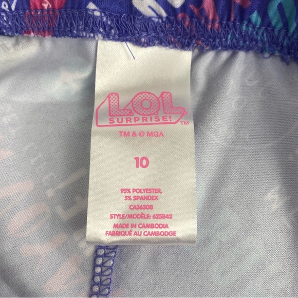 NWT LOL Surprise! 2 Piece Pajama Set - Size 10 - Picture 9 of 11